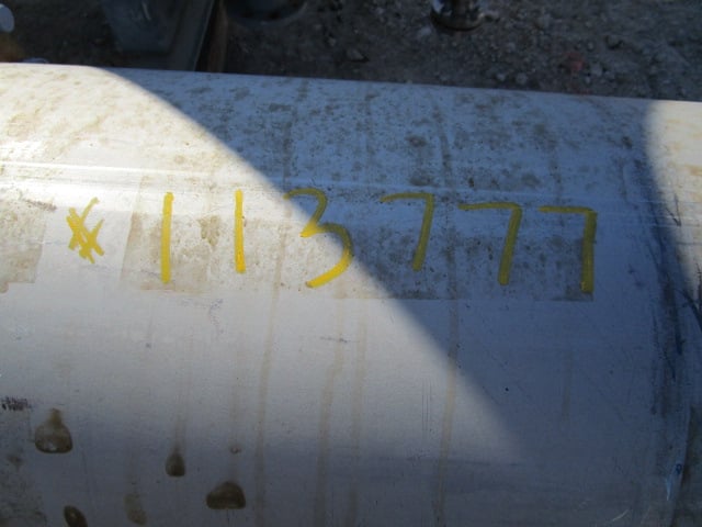 560 sq.ft., 123 psi shell, 123 psi, Gaspar, Carbon Steel Vertical Exchanger, 18" diameter x 16' 0" F/F, 2005 - Image 2