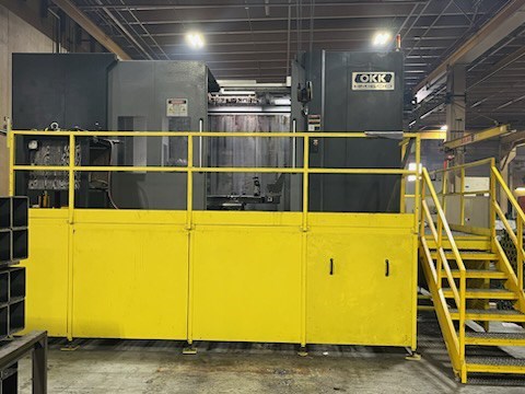 OKK #HM-1600, horizontal machining center, 60 automatic tool changer, 94.4" X, 64.9" Y, 68.9" Z, 4000 RPM - Image 5