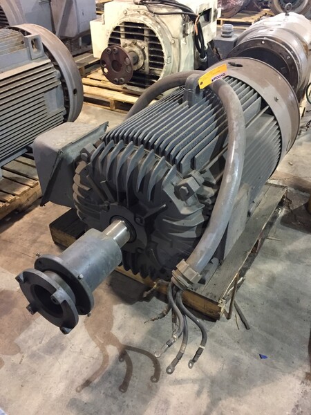 300 HP 1785 RPM U.S. Motors, Frame 449T, 460 Volts, WP42 - Image 3