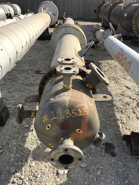 930 sq.ft., 75FV psi shell, Southern Heat Exchanger, vertical, 18 diameter x 20' 0" F/F, 1989 - Image 1