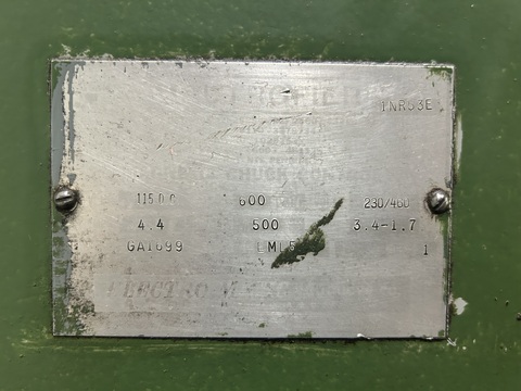 20" x 42" Grand Rapids #578, hydraulic surface grinder, 20" x42" chuck, #16627 - Image 9