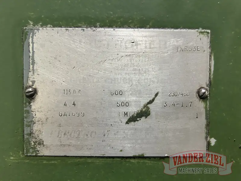20" x 42" Grand Rapids #578, hydraulic surface grinder, 20" x42" chuck, #16627 - Image 9