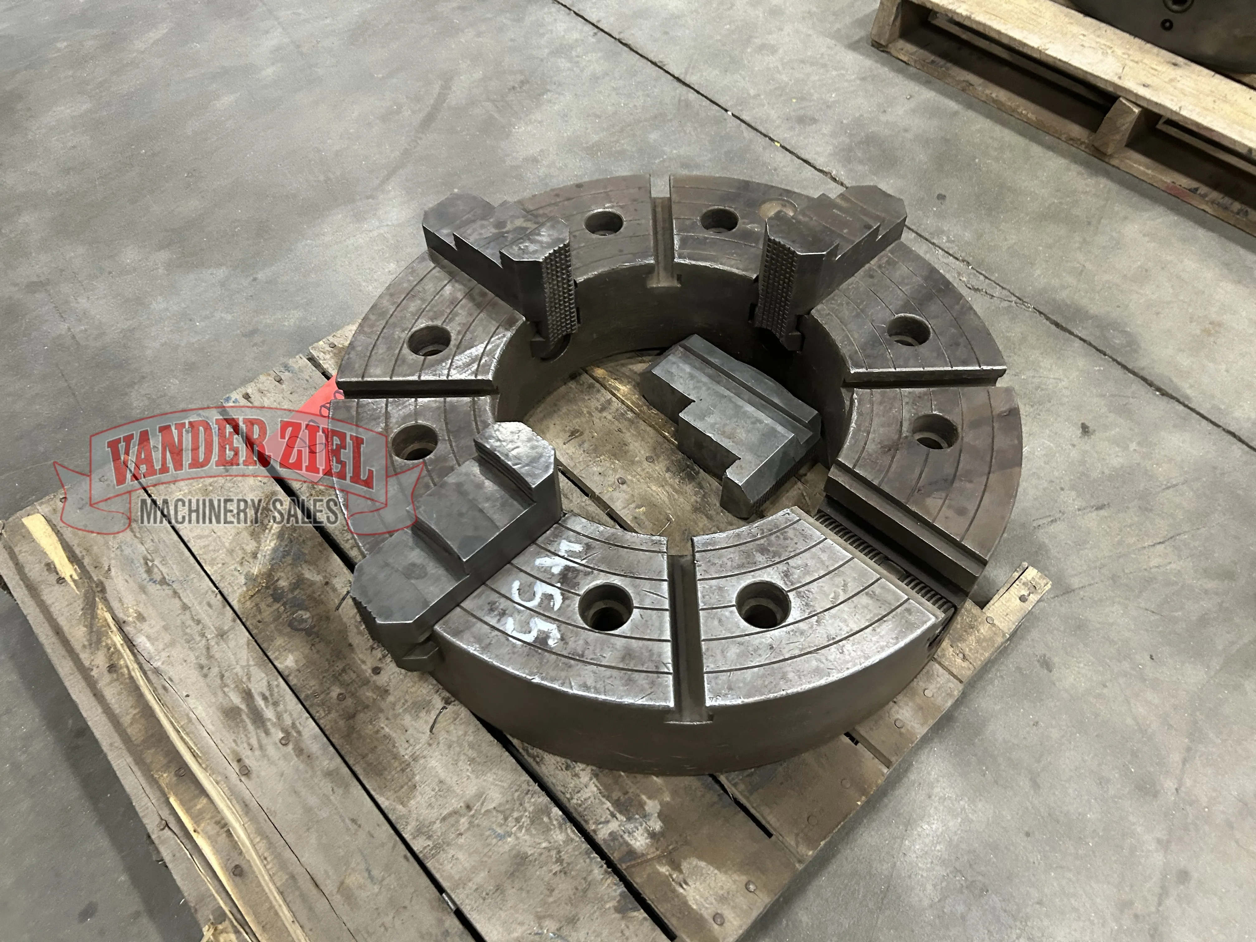 24" 4-Jaw chuck, #16628 - Image 3