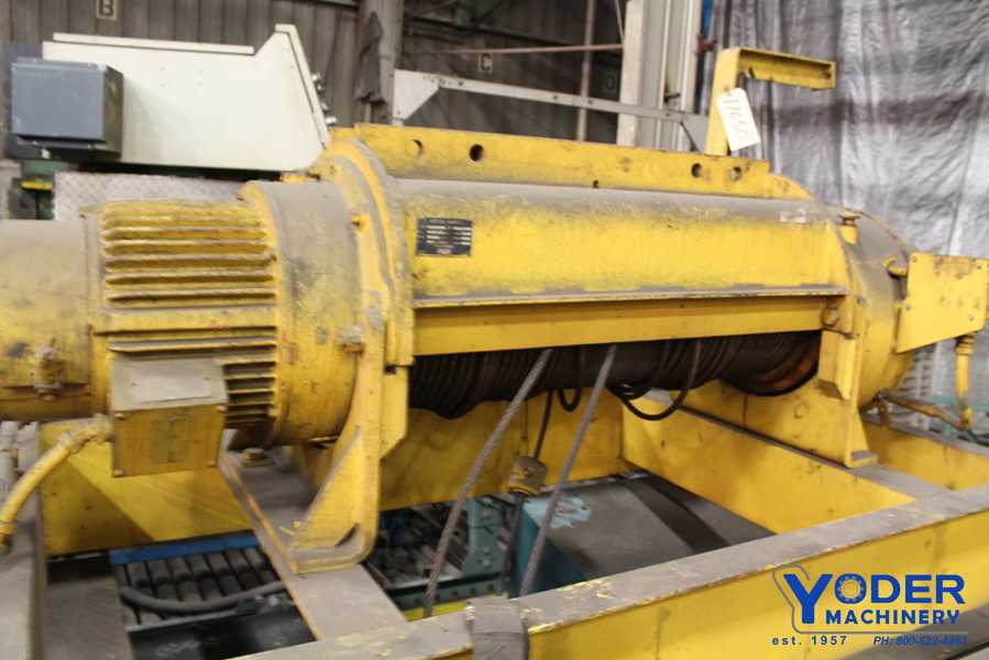 5 Ton, P & H, electric hoist with power trolley, 60" span, 34' 6" lift, 30 FPM, #17650 - Image 2