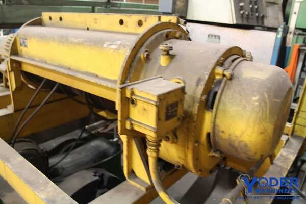 5 Ton, P & H, electric hoist with power trolley, 60" span, 34' 6" lift, 30 FPM, #17650 - Image 10