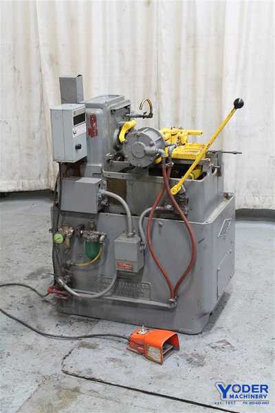 5/8" Landis #5C Landmaco thread roller, air operated carriage, 1-1/2 HP, coolant, #61398 - Image 3