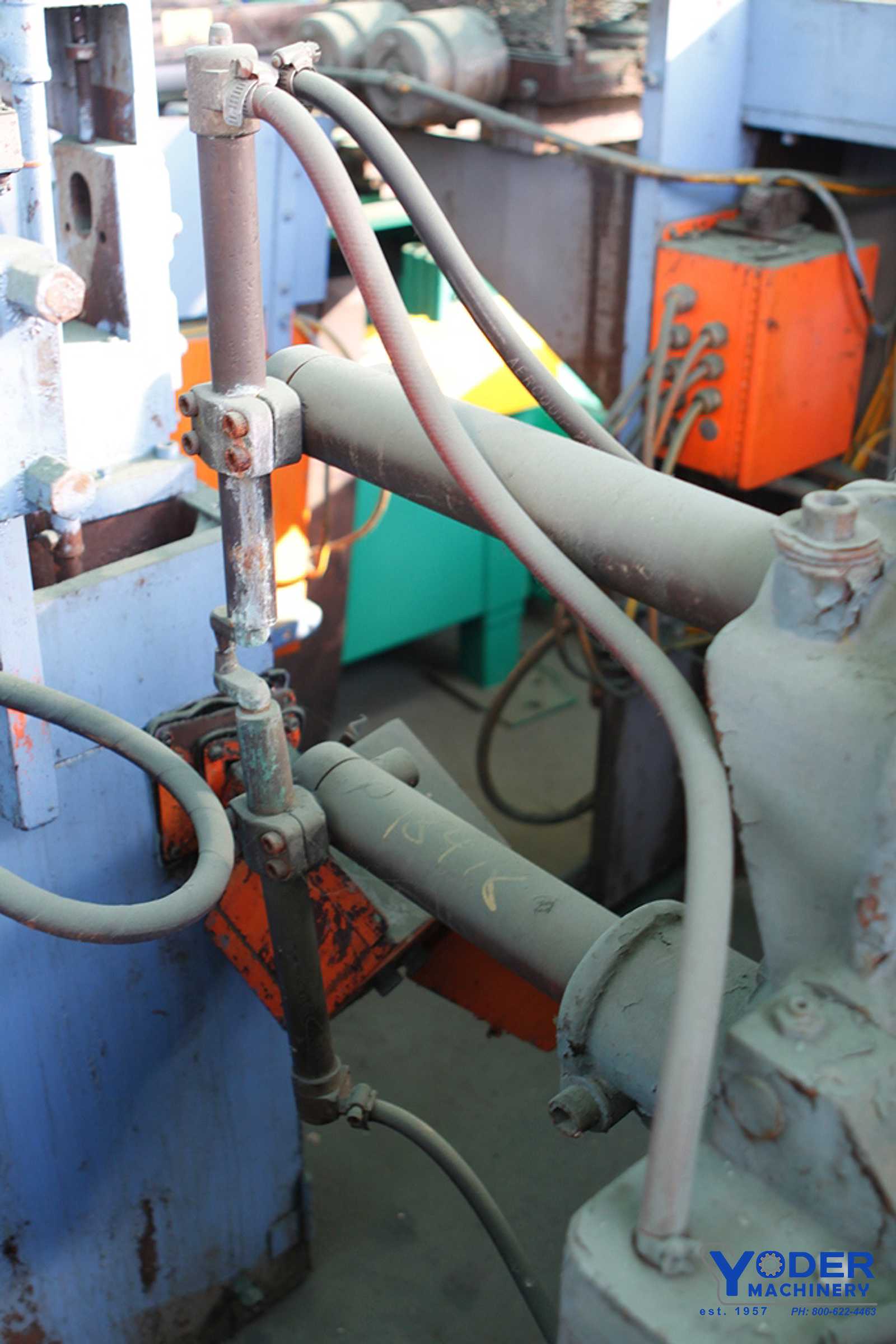 50 KVA Federal #R7-244, rocker arm type spot welder, 12" x24" throat, water cooled, #18478 - Image 10