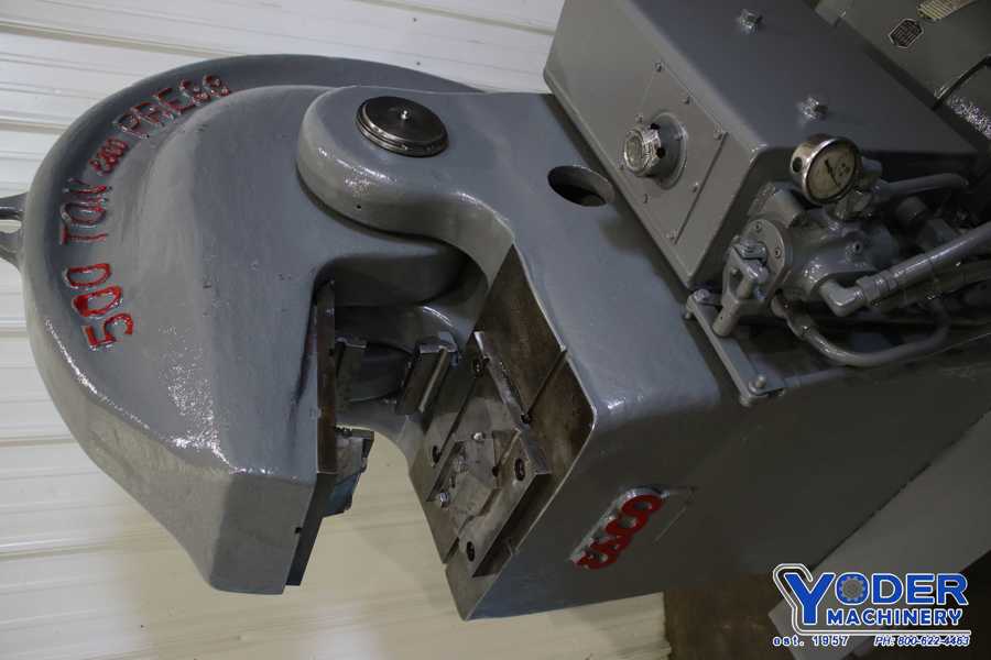 Esco swaging press, 500 ton, 10 HP, 220/440 V., #76669 - Image 6