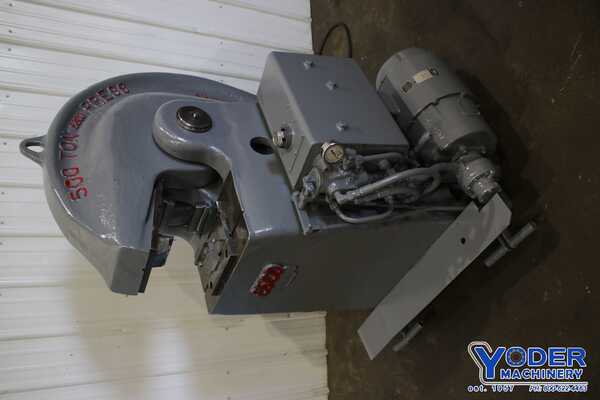 Esco swaging press, 500 ton, 10 HP, 220/440 V., #76669 - Image 9