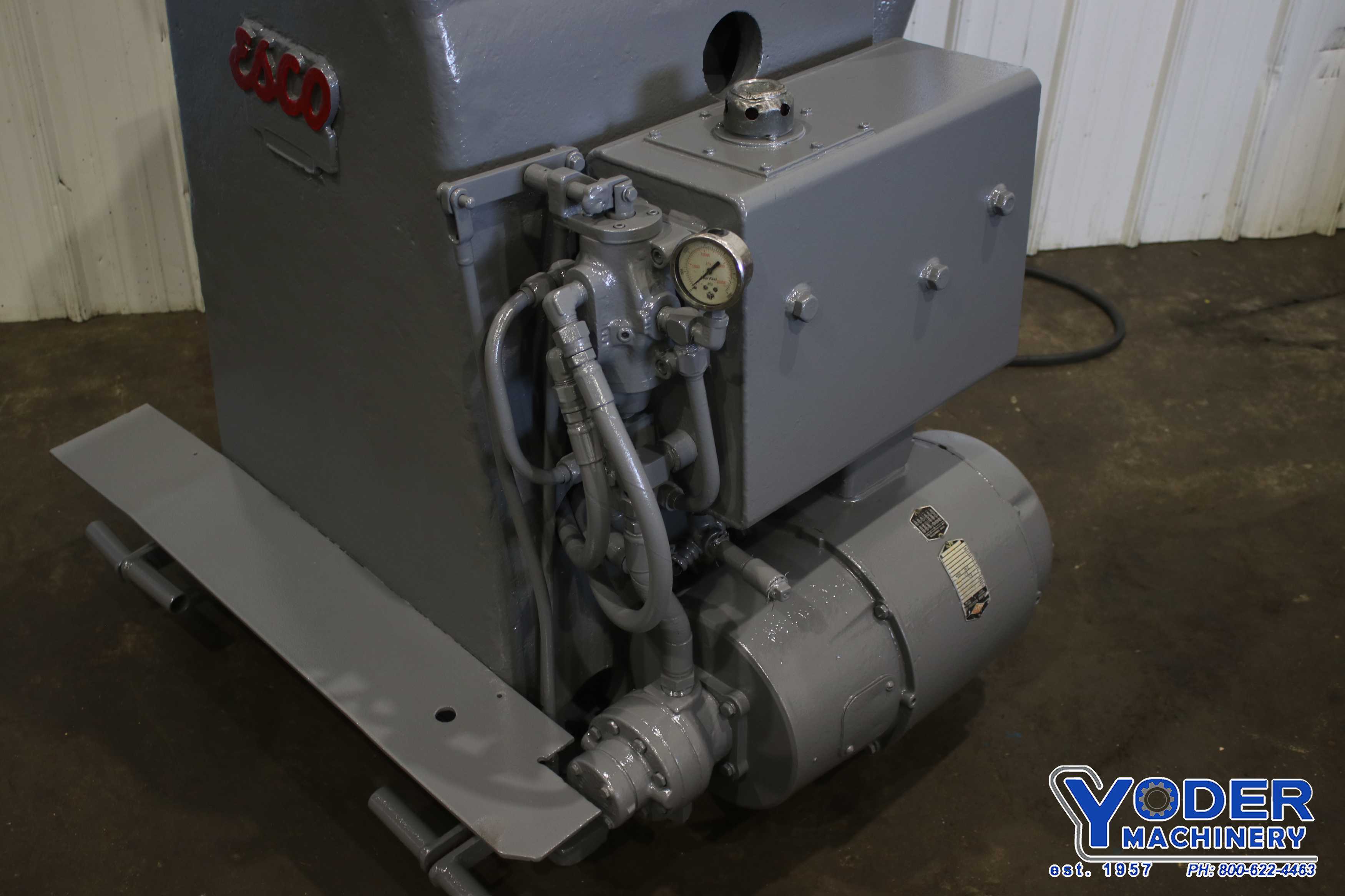 Esco swaging press, 500 ton, 10 HP, 220/440 V., #76669 - Image 10