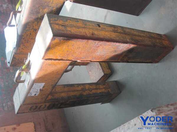 6000 lb. C-hook coil lifter, 32" max coil width, 21" C height, 6-1/2" bottom width, #63646 - Image 5