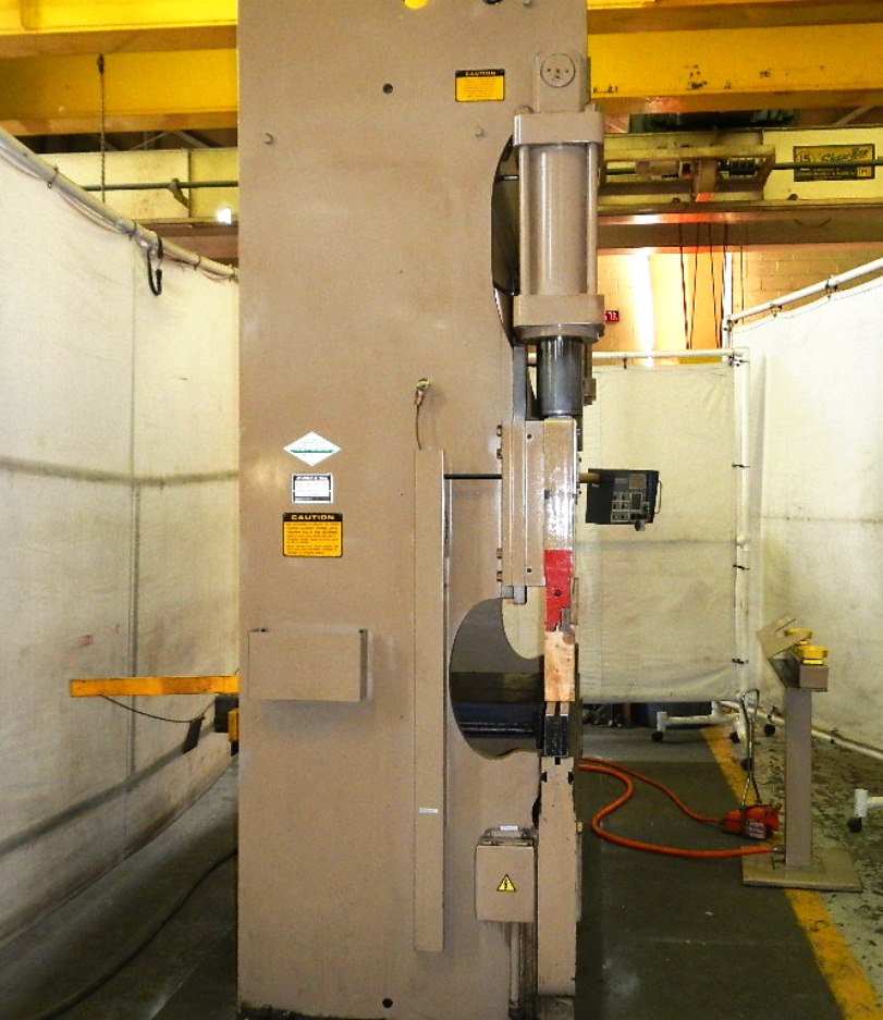 90 Ton, Cincinnati #90CBIIX6, press brake, 8' overall, 72" between housing, 14" stroke, 7" throat, 15" DL - Image 6