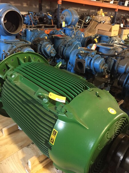 550 HP 1790 RPM Weg, Frame 586/7TD, New Motor, 460 Volts WP954 - Image 5
