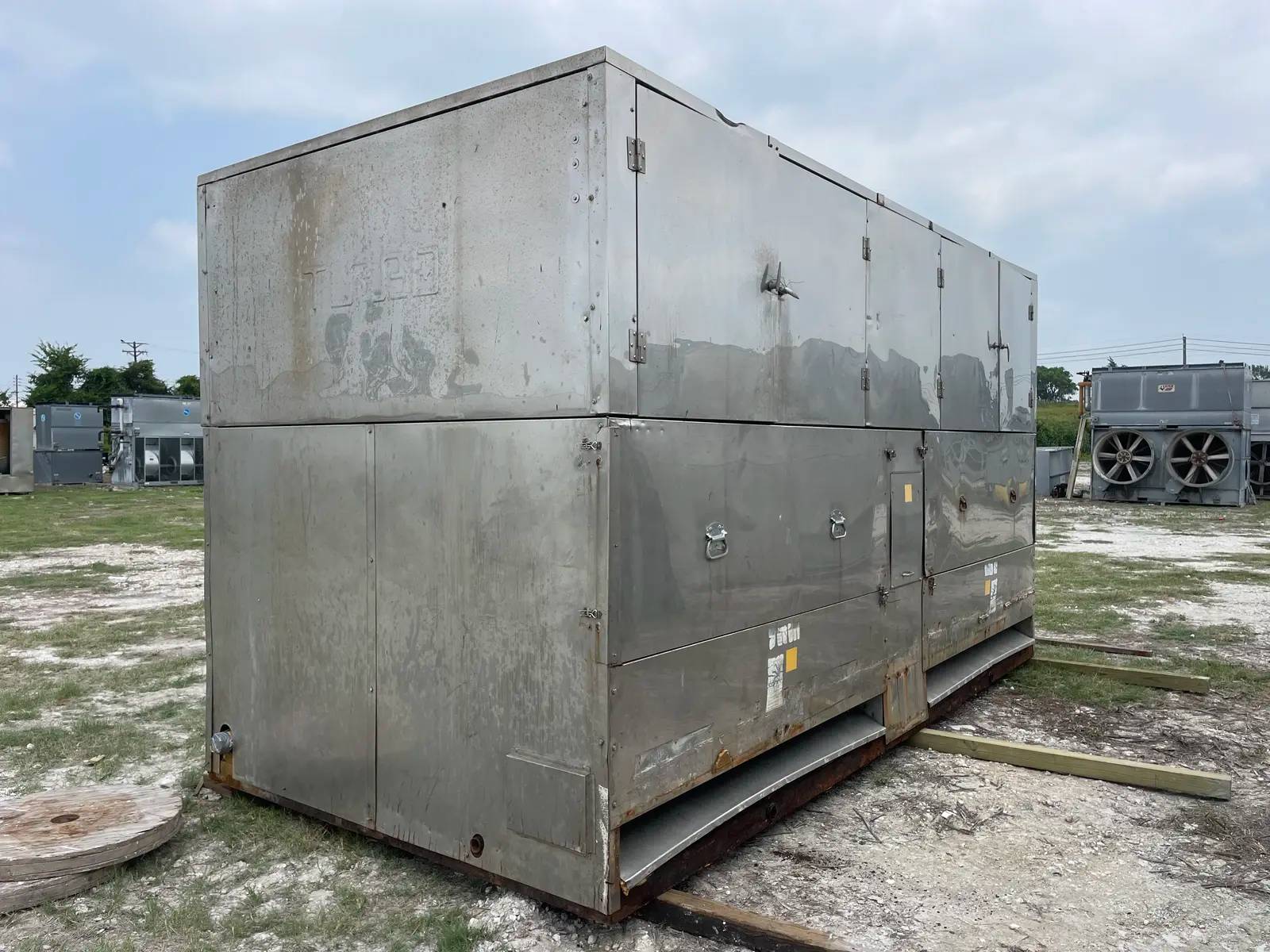 28 Ton, Turbo #CAR56LR, Plate Ice Maker, Stainless Steel, Serial No: 901450, Refrigerant: Ammonia - Image 6