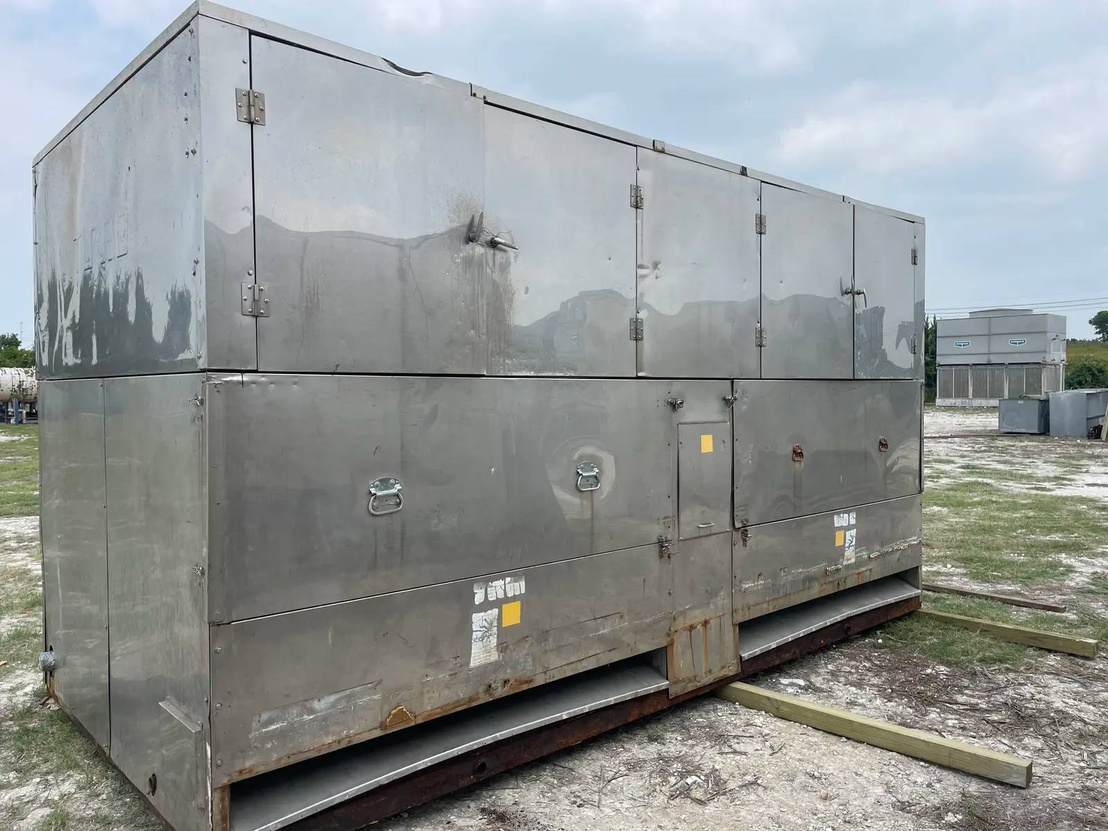 28 Ton, Turbo #CAR56LR, Plate Ice Maker, Stainless Steel, Serial No: 901450, Refrigerant: Ammonia - Image 7