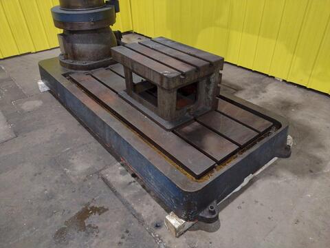 5' -13" Sharp #RD-1600, radial arm drill, 35.5" elevating height of arm, #5MT - Image 3