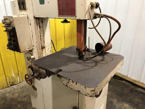 19.5" x 13.5" Powermatic #89, vertical band saw, 1" x 150" blade, variable speed, 20" wheel, blade welder - Image 3