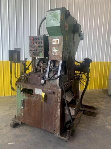 1/2" - 3" Haven #872, tube re-cut cutoff machine, Allen Bradley PLC, batch counter - Image 1