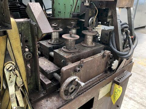 1/2" - 3" Haven #872, tube re-cut cutoff machine, Allen Bradley PLC, batch counter - Image 4