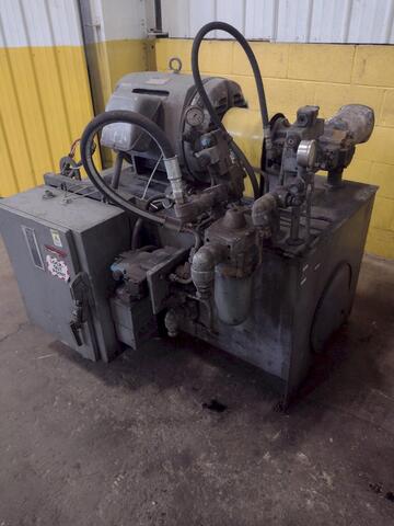 Mitchell, 4 die in line tubular conveyor roll shaft end forming machine, 25000 lb. - Image 2