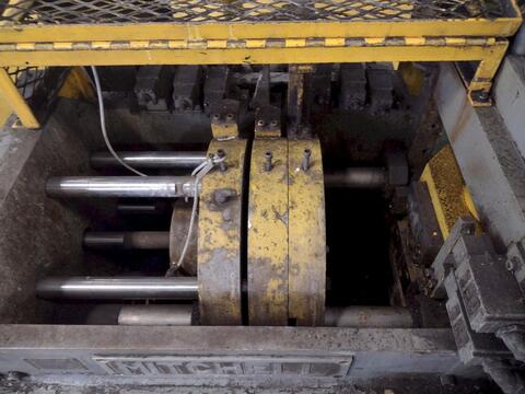 Mitchell, 4 die in line tubular conveyor roll shaft end forming machine, 25000 lb. - Image 8