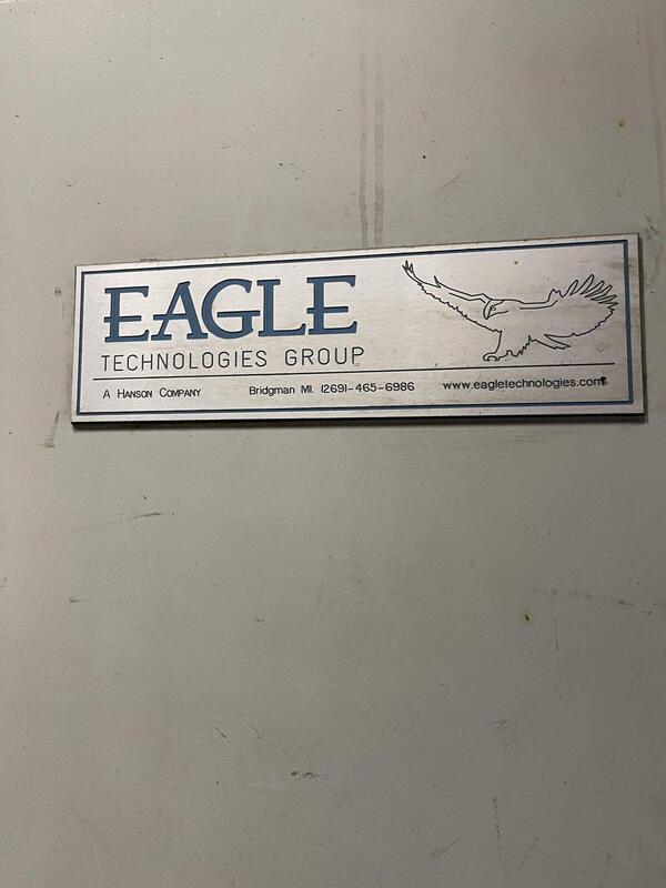 Eagle automated saw and knockout system, s/n 05027, with enclosure with light curtain, 2005 - Image 10