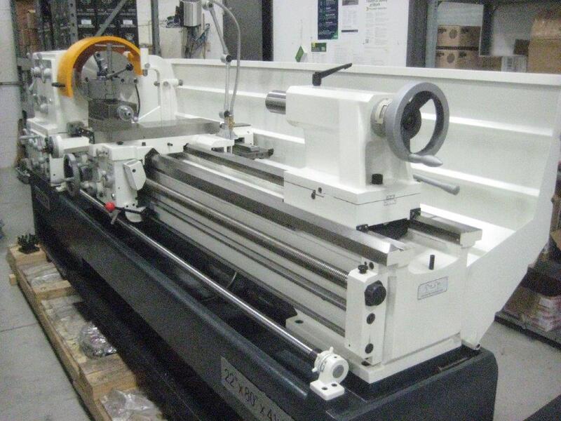 22" x 60" Powerturn, precision lathe with 4-1/8" bore, 13-3/4" swing over cross slide, 10 HP, new - Image 1