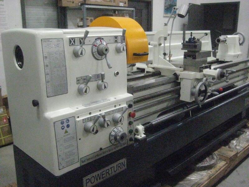 22" x 60" Powerturn, precision lathe with 4-1/8" bore, 13-3/4" swing over cross slide, 10 HP, new - Image 3
