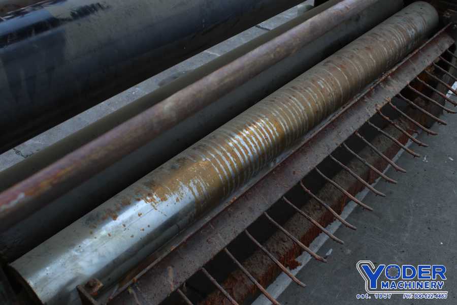 Black Brothers, roller coater machine, 9.413" applicator roll diameter, 6" doctor roll diameter, #76449 - Image 8