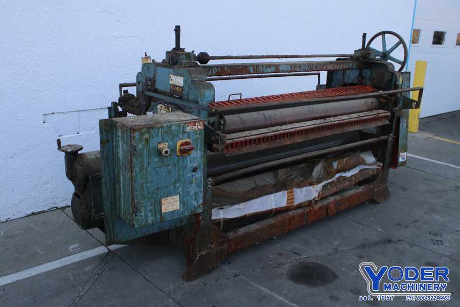 Black Brothers, roller coater machine, 9.413" applicator roll diameter, 6" doctor roll diameter, #76449 - Image 10