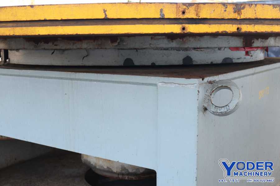Aronson #FT200-B, welding table, 96" table diameter, 200000 lb. capacity, 10 HP, #72507 - Image 5