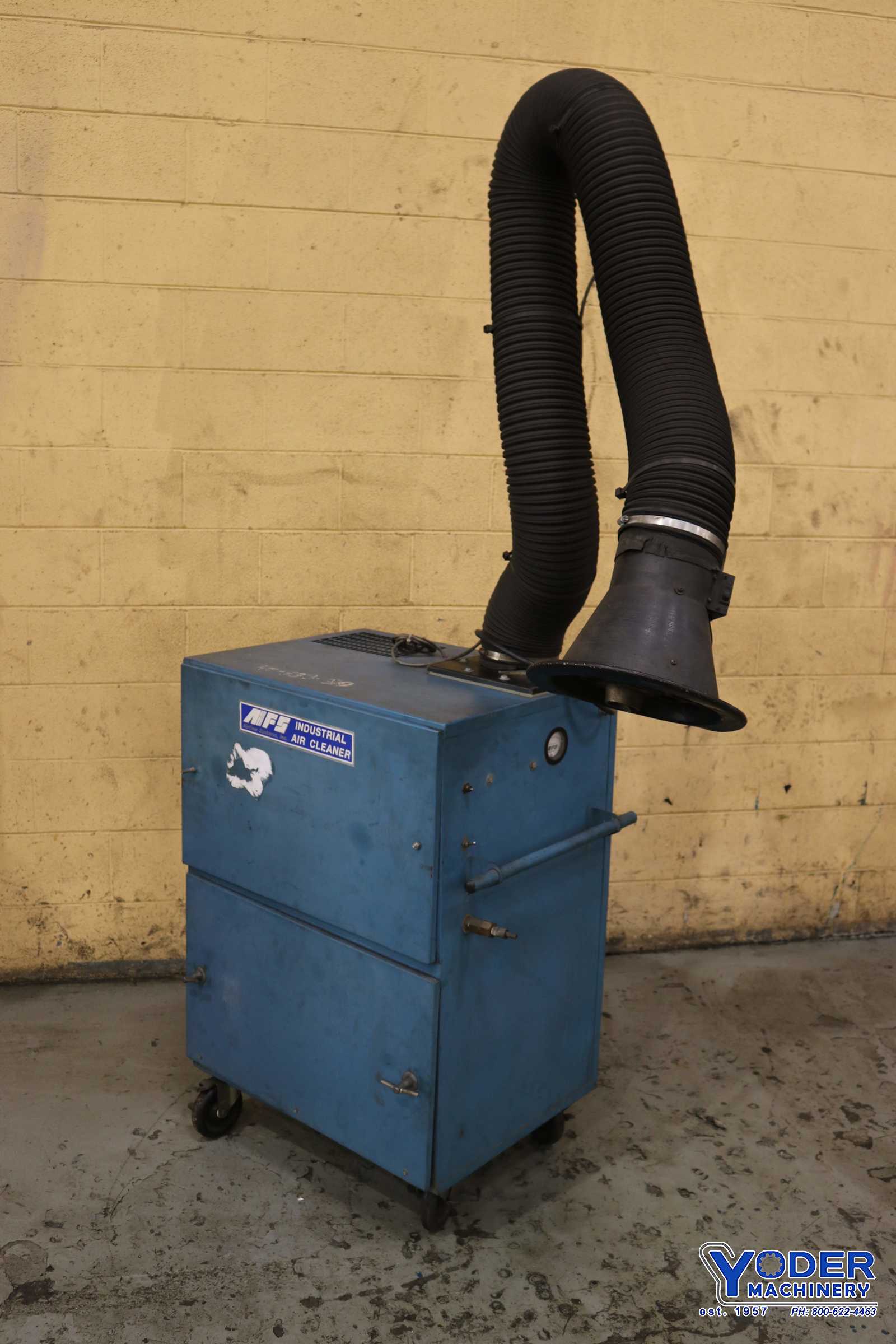 Air Flow Systems #Mini-Pac, portable air cleaner, 300 cfm, 2 cartridges, 3/4 HP, #73102 - Image 7