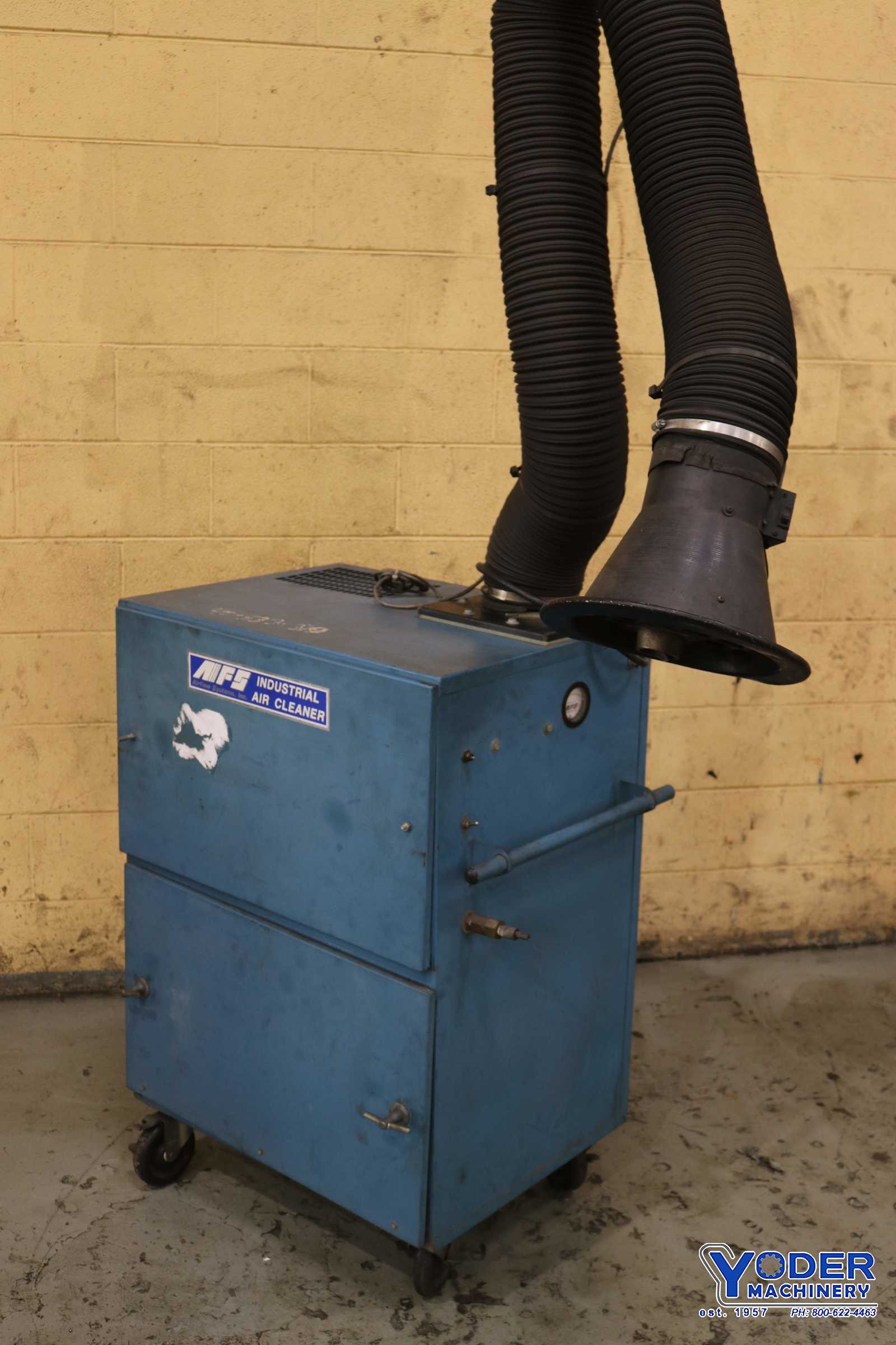 Air Flow Systems #Mini-Pac, portable air cleaner, 300 cfm, 2 cartridges, 3/4 HP, #73102 - Image 9