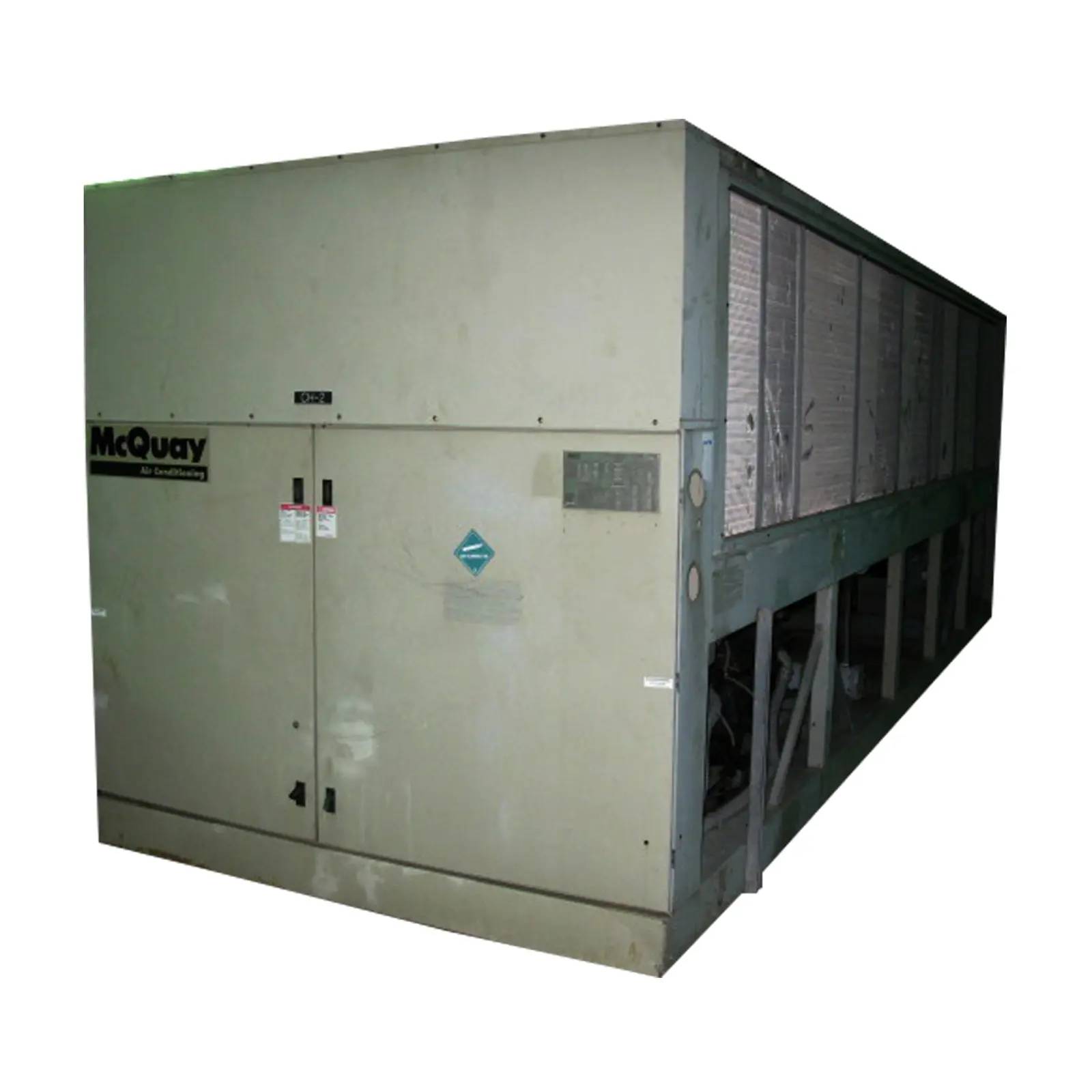 195 Ton, McQuay & Snyder ALR195C-X, Air-Cooled Liquid Chiller, R-22, 380/150 psig, 1995 - Image 1