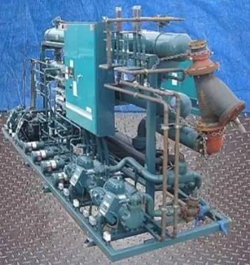 182 Ton, Berg Chilling Systems ASR-160-4/1, Liquid Chiller, R-22, (4) Copeland 6-Cylinder Compressors, 160 HP - Image 3