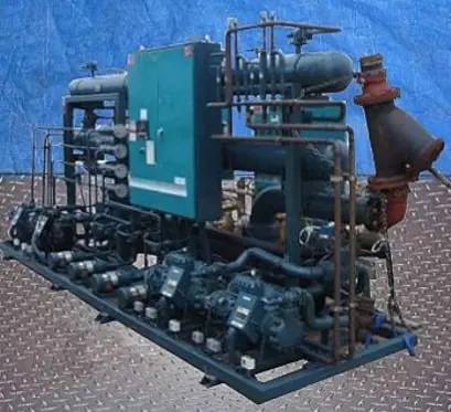 182 Ton, Berg Chilling Systems ASR-160-4/1, Liquid Chiller, R-22, (4) Copeland 6-Cylinder Compressors, 160 HP - Image 9