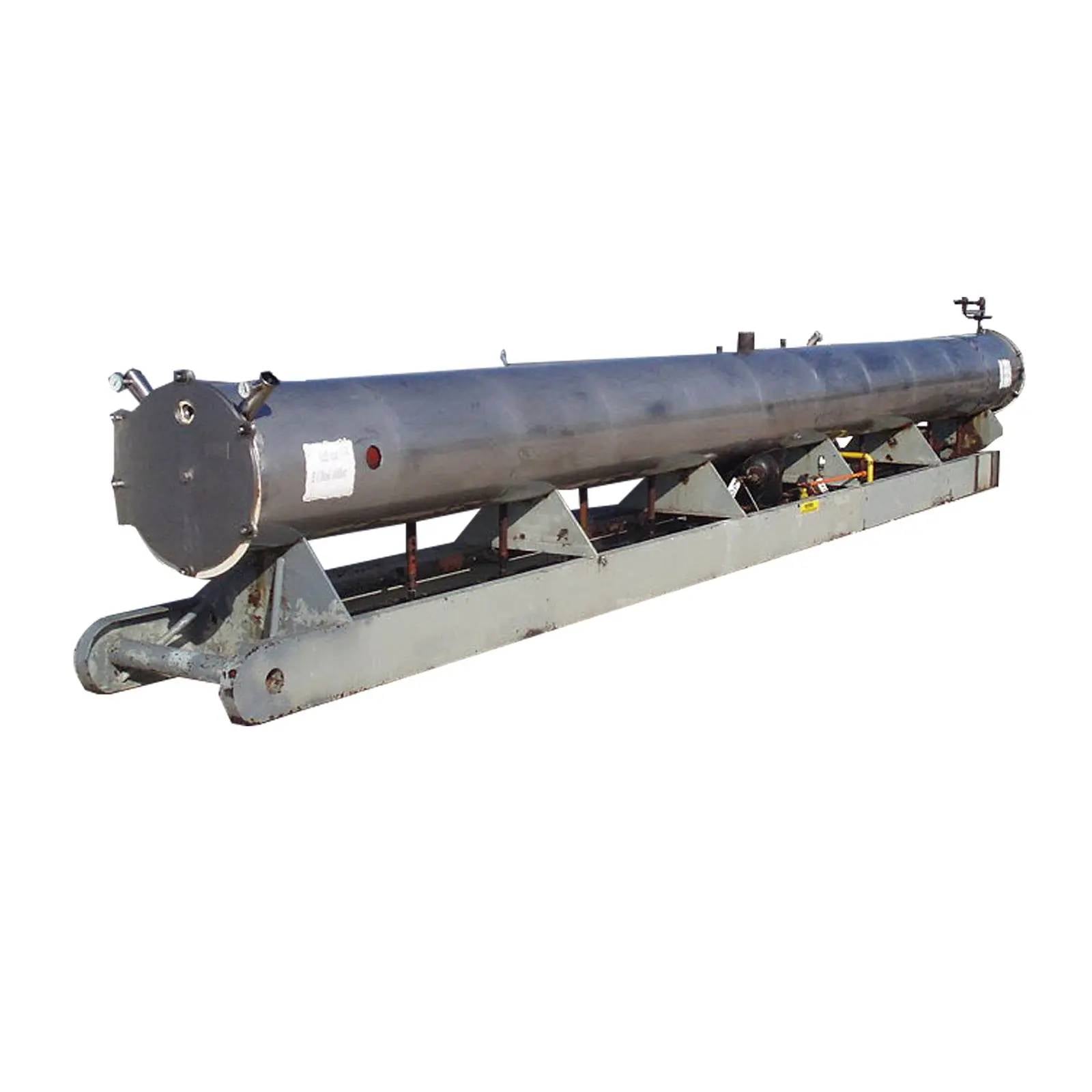 200 Ton, Morris and Associates WRC-RA-3200HSS, Water Chiller, 10 passes, 466 sq.ft., 3" diameter x 33' tube - Image 1