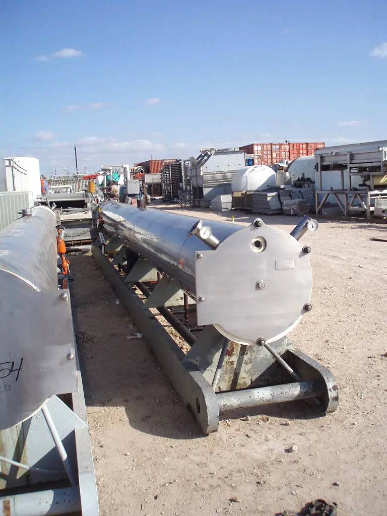 200 Ton, Morris and Associates WRC-RA-3200HSS, Water Chiller, 10 passes, 466 sq.ft., 3" diameter x 33' tube - Image 6