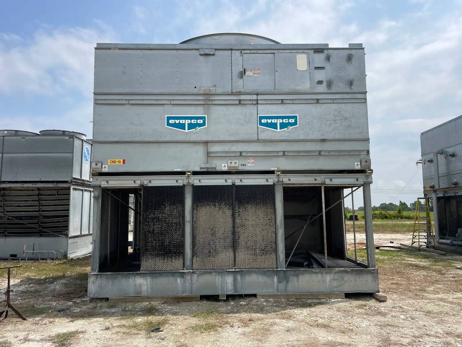 957 Ton, Evapco ATC-1915E-1G, Evaporative Condenser, 2 Motors, 1 Tower Unit, 155300 CFM, 1200 GPM - Image 3