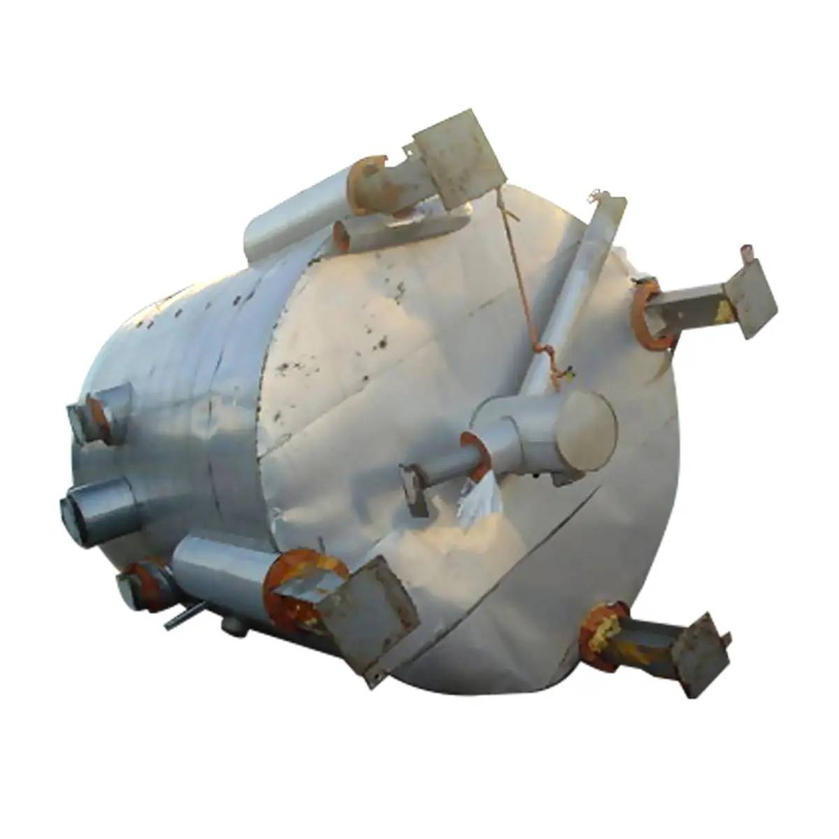 9000 gallon RVS, Vertical Intercooler, 132" diameter x 15' 10" H straight wall, 120" diameter x 186" L tank - Image 2