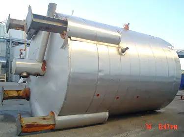 9000 gallon RVS, Vertical Intercooler, 132" diameter x 15' 10" H straight wall, 120" diameter x 186" L tank - Image 3