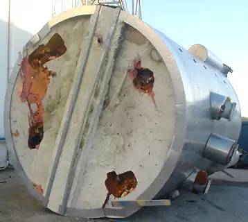 9000 gallon RVS, Vertical Intercooler, 132" diameter x 15' 10" H straight wall, 120" diameter x 186" L tank - Image 10
