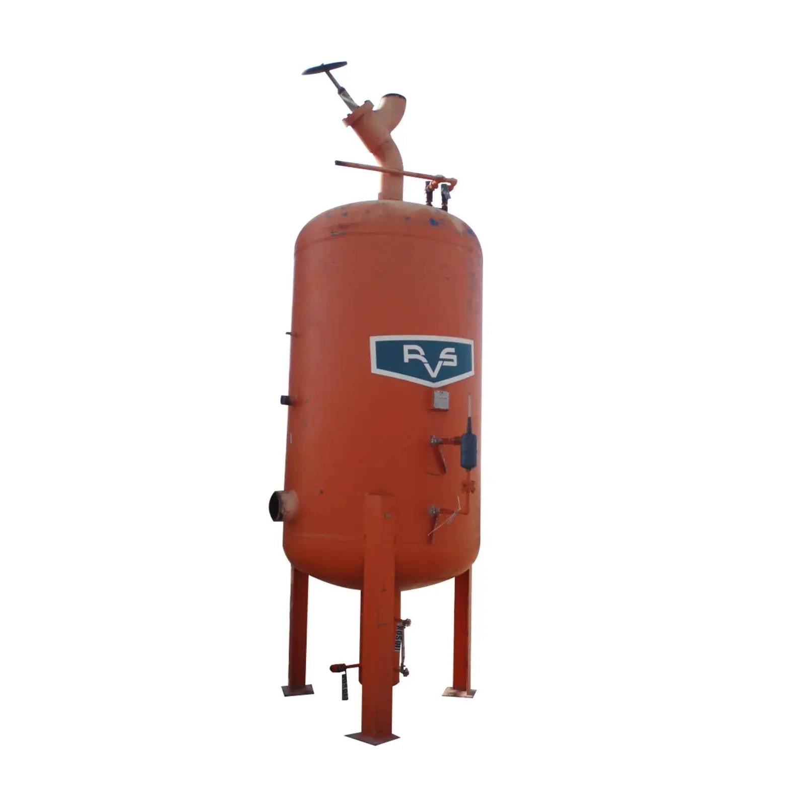 1165 gallon Refrigeration Valves and Systems Corp., Oil Scrubber Tank, 60" diameter x 7' 2" L Tank, 1995 - Image 1