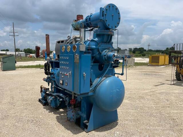 450 HP RECO 250SG-MX-3.6, Rotary Screw Compressor Package, 460 V, 3600 max RPM, 250 psig, 44176.6 hours, 1977 - Image 4
