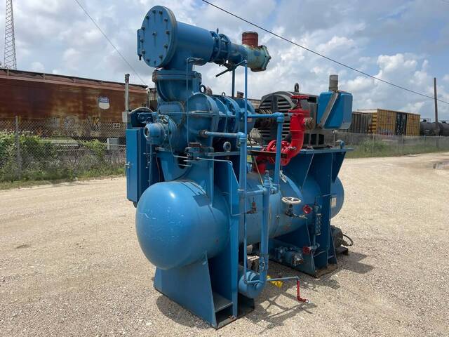 450 HP RECO 250SG-MX-3.6, Rotary Screw Compressor Package, 460 V, 3600 max RPM, 250 psig, 44176.6 hours, 1977 - Image 6