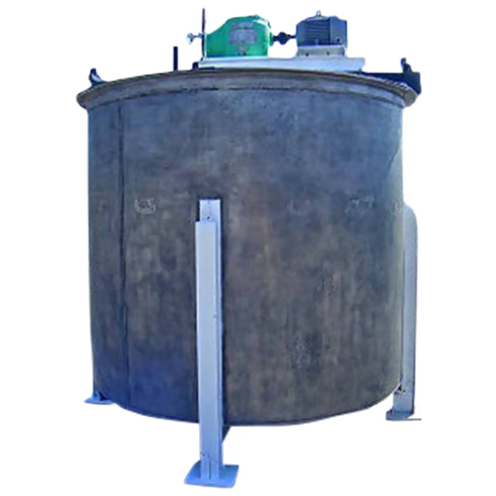1600 gallon Graver Tank & Mfg. Co., Inc., Inner Dimpled Jacket Stainless Steel Mixing Tank, 5' 9" straight - Image 1