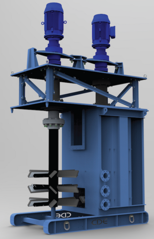 ShearClean #CDE, agitated tank sand washing modular, 200 TPH - Image 6