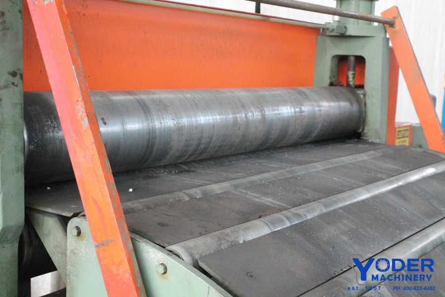 Powered pinch roll stand,driven pinch roll, Bradbury #E-P-R, air hold downs, #64608 - Image 3
