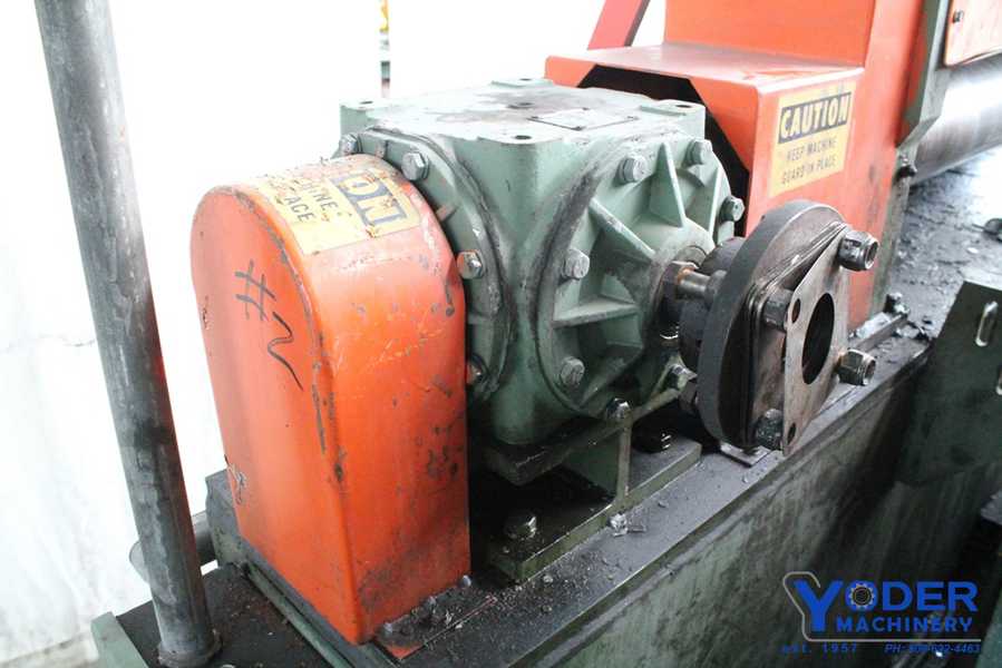 Powered pinch roll stand,driven pinch roll, Bradbury #E-P-R, air hold downs, #64608 - Image 6