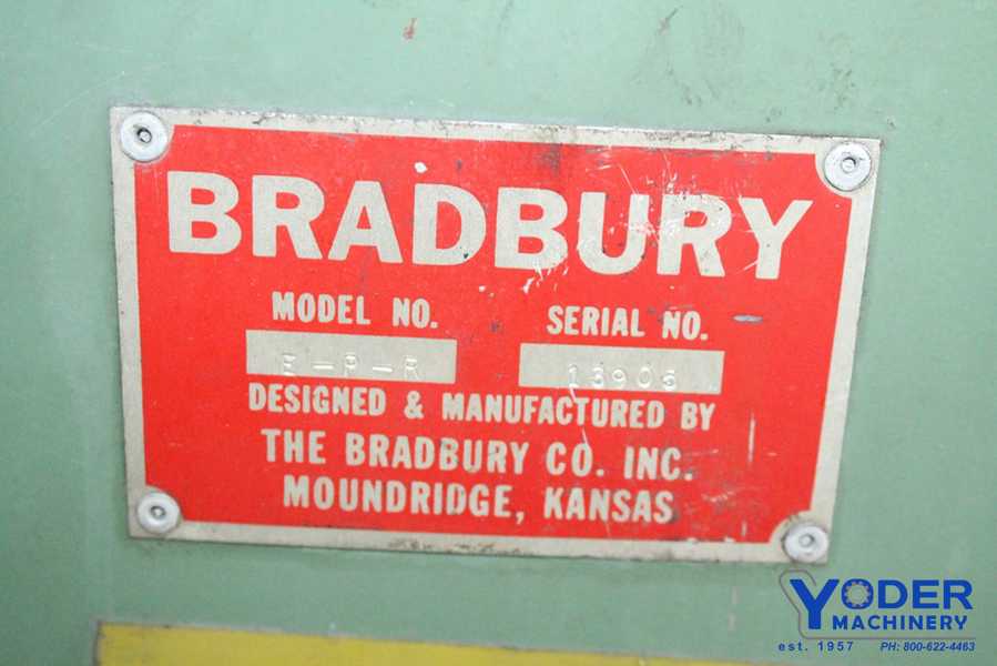 Powered pinch roll stand,driven pinch roll, Bradbury #E-P-R, air hold downs, #64608 - Image 8